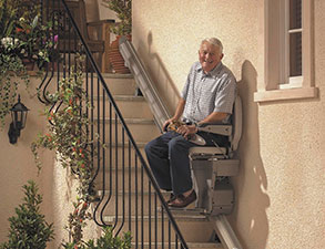 Outdoor stairlifts